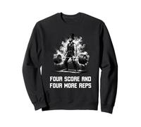 Abe Lincoln Deadlift Gym Workout More Reps Sudadera