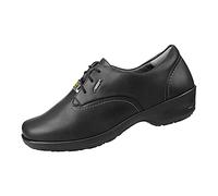 Abeba 300219 Service - Zapatos de microfibra con cordones (imitación de piel), color negro