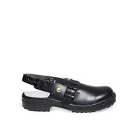 ABEBA 31010 SB ESD Zueco de seguridad, suela de PU, negro, talla 43