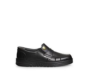 Abeba 32310, Mocasines para Unisex adulto Negro, 44