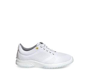 ABEBA 36772 Uni6 ESD - Zapato de trabajo, color blanco