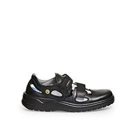 ABEBA 7131136 X-LIGHT ESD Sandalias, O1, FO, SRC, Negro, Talla 42