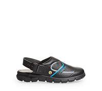 Abeba - Calzado de protección para Hombre Multicolor Negro/Azul 38