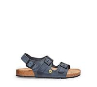 Abeba Calzado de trabajo Sandalia Nature - Cumple con la normativa Esd, piel lisa, forro Silver Point, Src EUR 47