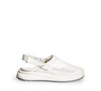 ABEBA - Calzado Unisex - Zuecos ACTIVE SRC - Material de Revestimiento: Tela - EU 38 - Blanco - Con Velcro Ajustable - Diseño con Puertos Transpirables