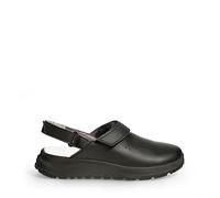 ABEBA - Calzado Unisex - Zuecos ACTIVE SRC - Material de Revestimiento: Tela - EU 40 - Negro - Con Velcro Ajustable - Diseño con Puertos Transpirables