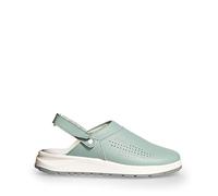 ABEBA - Calzado Unisex - Zuecos ACTIVE SRC - Material de Revestimiento: Tela - EU 42 - Verde - Con Velcro Ajustable - Diseño con Puertos Transpirables
