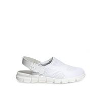 Abeba Clog 7329 Dynamic - Zapatillas de punto para mujer, color blanco