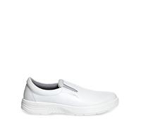 Abeba Zapato de tacón 711132 X-Light de Piel Lisa, Color Blanco, 44 EU