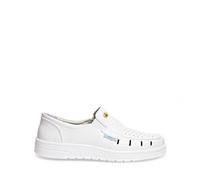 Abeba Zapatos de trabajo Air Cushion Zapatillas profesionales - piel lisa/microfibra, O1, Esd, Src EUR 38
