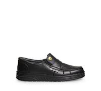 Abeba Zapatos de trabajo Air Cushion Zapatillas profesionales - piel lisa/microfibra, O1, Esd, Src EUR 41