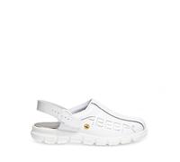 Abeba Zapatos de trabajo Dynamic Clog - cuero liso, Mit imprenta, OB, A, E, Src EUR 37