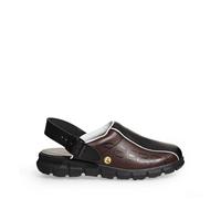 Abeba Zapatos de trabajo Dynamic Clog - cuero liso, Mit imprenta, OB, A, E, Src EUR 45