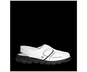 Abeba Zapatos de trabajo Dynamic Clog - Microfibra Mit Plantillas textiles, OB, Esd, Src EUR 35