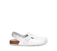 Abeba Zapatos de trabajo Nature sandalia ocupacional cuero, Src, Sanitätsclog EUR 36