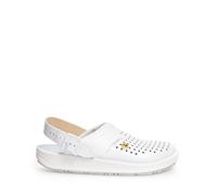 Abeba Zapatos de trabajo zueco profesional - cuero, Esd, suela de goma, Src antideslizante EUR 44