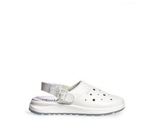 Abeba Zueco profesional Easy 2.0 Clog - Perforado, cuero liso, hebilla, OB, Src EUR 38