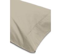 Abecé Casa Funda De Almohada Lisa Beige Cama 150 (45 x 170 cm)