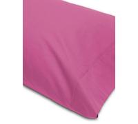Abecé Casa Funda de Almohada Lisa Fucsia Cama 90 (45 x 110 cm)