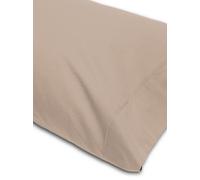 Abecé Casa Funda de Almohada Lisa Piedra Cama 90 (45 x 110 cm)