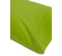 Abecé Casa Funda de Almohada Lisa Verde Manzana Cama 90 (45 x 110 cm)