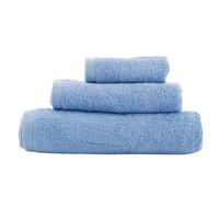 ABECE CASA Toalla Alfa 600 g/m² 100% Algodón - Suave, Absorbente y Resistente (Ducha 70x140 cm, Celeste)
