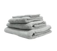 ABECE CASA Toalla Alfa 600 g/m² 100% Algodón - Suave, Absorbente y Resistente (Lavabo 50x100 cm, Perla)