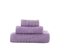 ABECE CASA Toalla Omega 700 g/m² Algodón Egipcio - Extra Suave y Muy Absorbente- Lavabo 50x100 cm, Lavanda