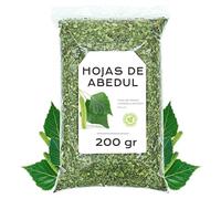 Abedul Infusion 200 gr - Te de Abedul - Hojas Abedul - Te de Abedul Adelgazante - Infusiones a Granel - Infusión de Hierbas - Propiedades Naturales