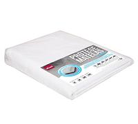 Abeil Protector de colchón 4 estaciones - Impermeable en algodón blanco, Cama 160 x 200 cm.