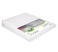 Abeil Protector de colchón - Impermeable en algodón blanco, Cama 140 x 190 cm.
