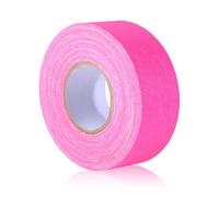 Abeillo Cinta adhesiva rosa neón, cinta adhesiva fluorescente, pegatinas reflectantes rosas, cinta activa UV para fiestas en escenarios, suelos de rejilla, decoración navideña, 25 mm x 15 m
