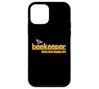 Abeja concurrida Feliz yo Divertida Apicultor y Abejas Carcasa para iPhone 12 Mini
