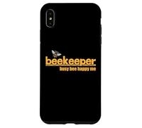 Abeja concurrida Feliz yo Divertida Apicultor y Abejas Carcasa para iPhone XS MAX