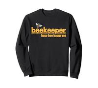 Abeja concurrida Feliz yo Divertida Apicultor y Abejas Sudadera