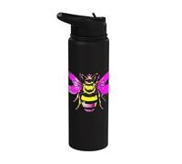 Abeja de miel Queen Bee - Vintage Stainless Steel Insulated Water Bottle