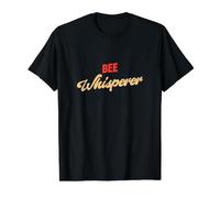 Abeja Divertida susurradora de Abejas Camiseta gráfica económica, Hombre, Negro, L