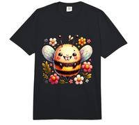 Abeja Feliz Gran Sonrisa Abeja Se Feliz Comfort Colors Adult Heavyweight T-Shirt