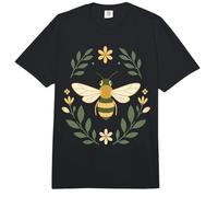 Abeja Floral Naturaleza Jardín Botánico Prim Comfort Colors Adult Heavyweight T-Shirt