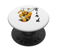Abeja Fresca en un Mundo en el Que Puedes ser Cualquier Cosa debería ser Amable PopSockets PopGrip Adhesivo
