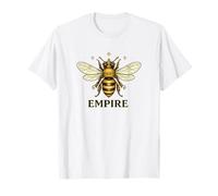 Abeja melífera Empire Queen Bee Crown Camiseta