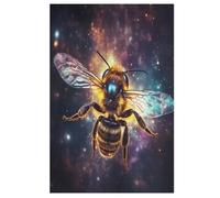 Abeja - Puzzle para niños, 1000 unidades, rompecabezas de madera, kit de bricolaje, relajación, juegos para adolescentes y adultos (78 x 53 cm)