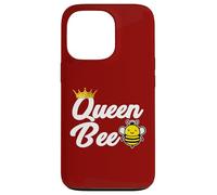 Abeja Reina con Corona Divertida Abeja Reina Carcasa para iPhone 13 Pro