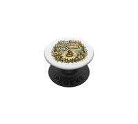 Abeja Vintage Stay Calm Stay Grounded Stay Present PopSockets PopGrip Adhesivo
