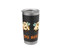 ¡Abejas abejorros! Disfraz de abejorros de Halloween en un fantasma Vaso térmico de acero inoxidable de doble pared