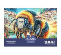 Abejas Coloridas Puzzle 1000 Piezas para La Familia-Rompecabezas Difícil, Apto para Adultos Y Adolescentes A Partir De 12 Años 52x38cm/1000pcs