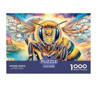 Abejas Coloridas Puzzle 1000 Piezas para La Familia-Rompecabezas Difícil, Apto para Adultos Y Adolescentes A Partir De 12 Años 52x38cm/1000pcs