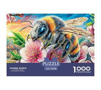 Abejas Coloridas Rompecabezas 1000 Piezas para Adultos Y Niños, Puzzle Entretenimiento Creativo En Familia 52x38cm/1000pcs