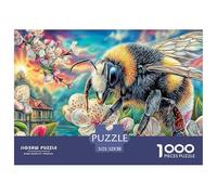 Abejas Coloridas Rompecabezas De 1000 Piezas para Adultos Niño Puzzle De Papel Ecológico, Puzzle De Juguete para Regalo, 52x38cm/1000pcs
