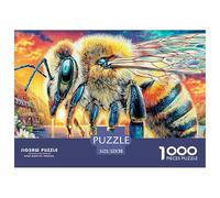 Abejas Coloridas Rompecabezas De 1000 Piezas para Adultos Niño Puzzle De Papel Ecológico, Puzzle De Juguete para Regalo, 52x38cm/1000pcs